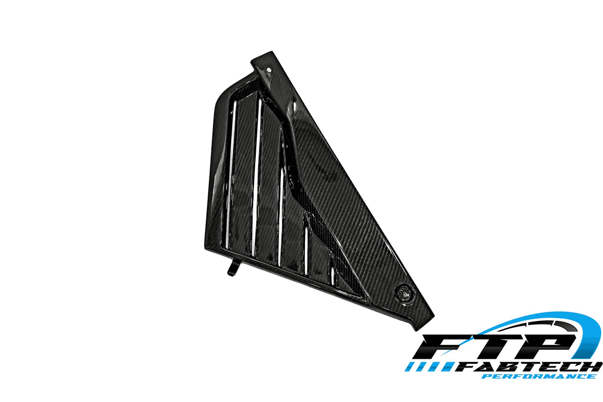 Fabtech C8 Carbon Fiber Mid Covers - Image 8