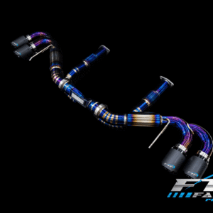 Fabtech C8 Corvette Titanium Exhaust “Ti Blue”