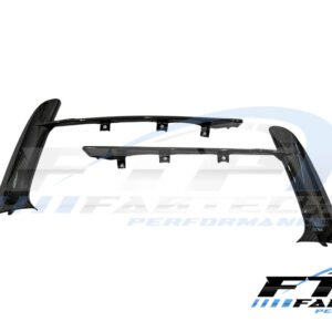 Fabtech 2020+ C8 Corvette Carbon Fiber Grill Inserts