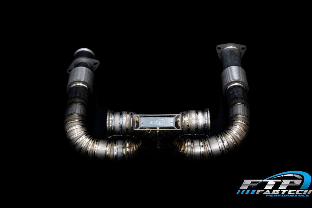 Fabtech 2020+ Corvette C8 Raw Titanium Exhaust - Image 10