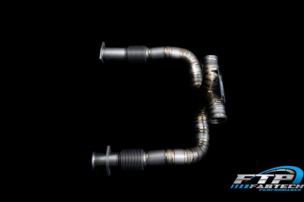 Fabtech 2020+ Corvette C8 Raw Titanium Exhaust - Image 12