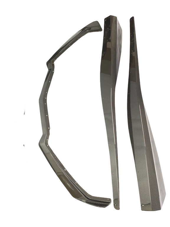 Fabtech 2020+ C8 Corvette 5VM Carbonfiber Aero Kit - Image 3