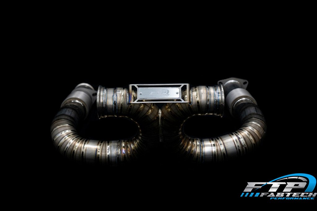Fabtech 2020+ Corvette C8 Raw Titanium Exhaust - Image 13