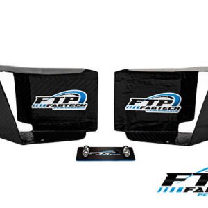Fabtech W211 Carbon Fiber Intake Scoops