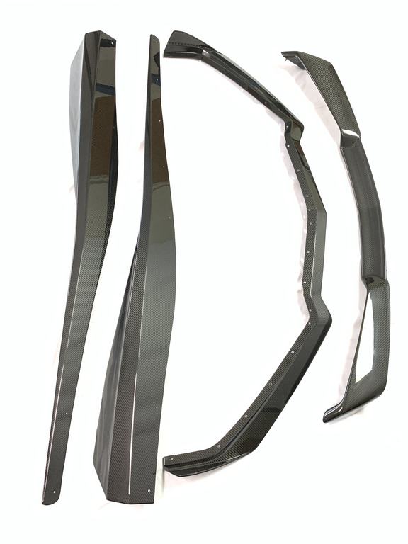 Fabtech 2020+ C8 Corvette Carbon Fiber 5VM/Z51 Aero Kit - Image 9