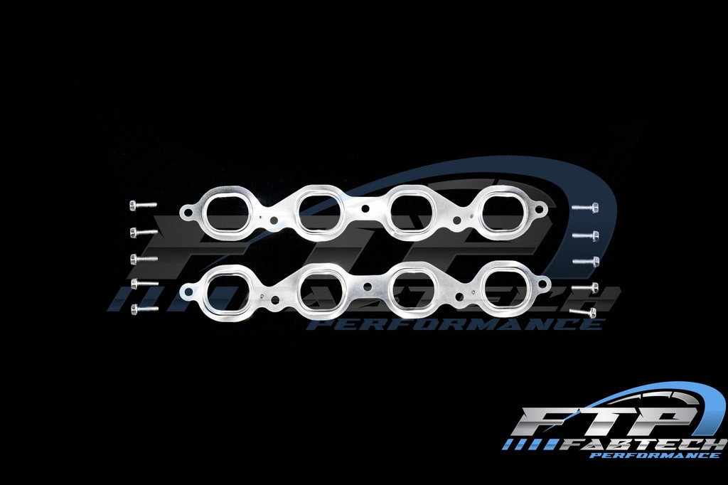 Fabtech 2020+ C8 Headers Mirror Polished Chrome - Image 7