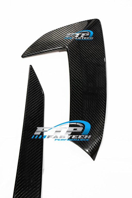 Fabtech 2020+ Corvette C8 Carbonfiber Door Trim Kit - Image 3