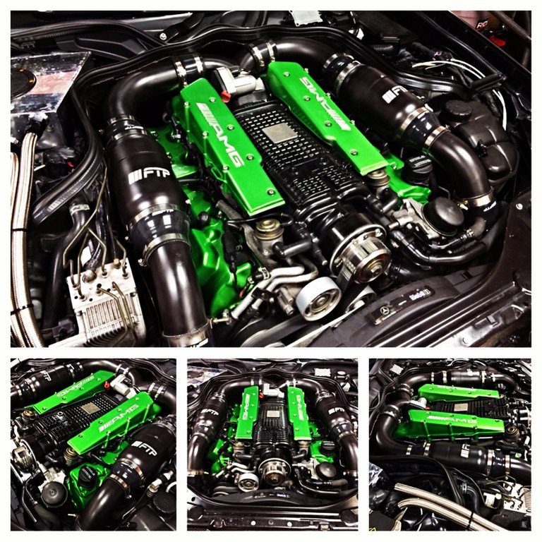 FTP 55K AMG Complete Intake System - Image 5