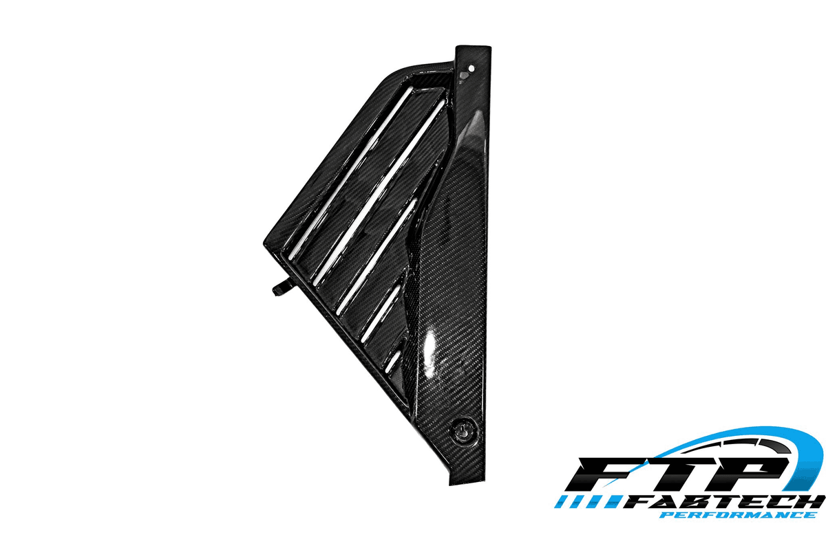 Fabtech C8 Carbon Fiber Mid Covers - Image 3