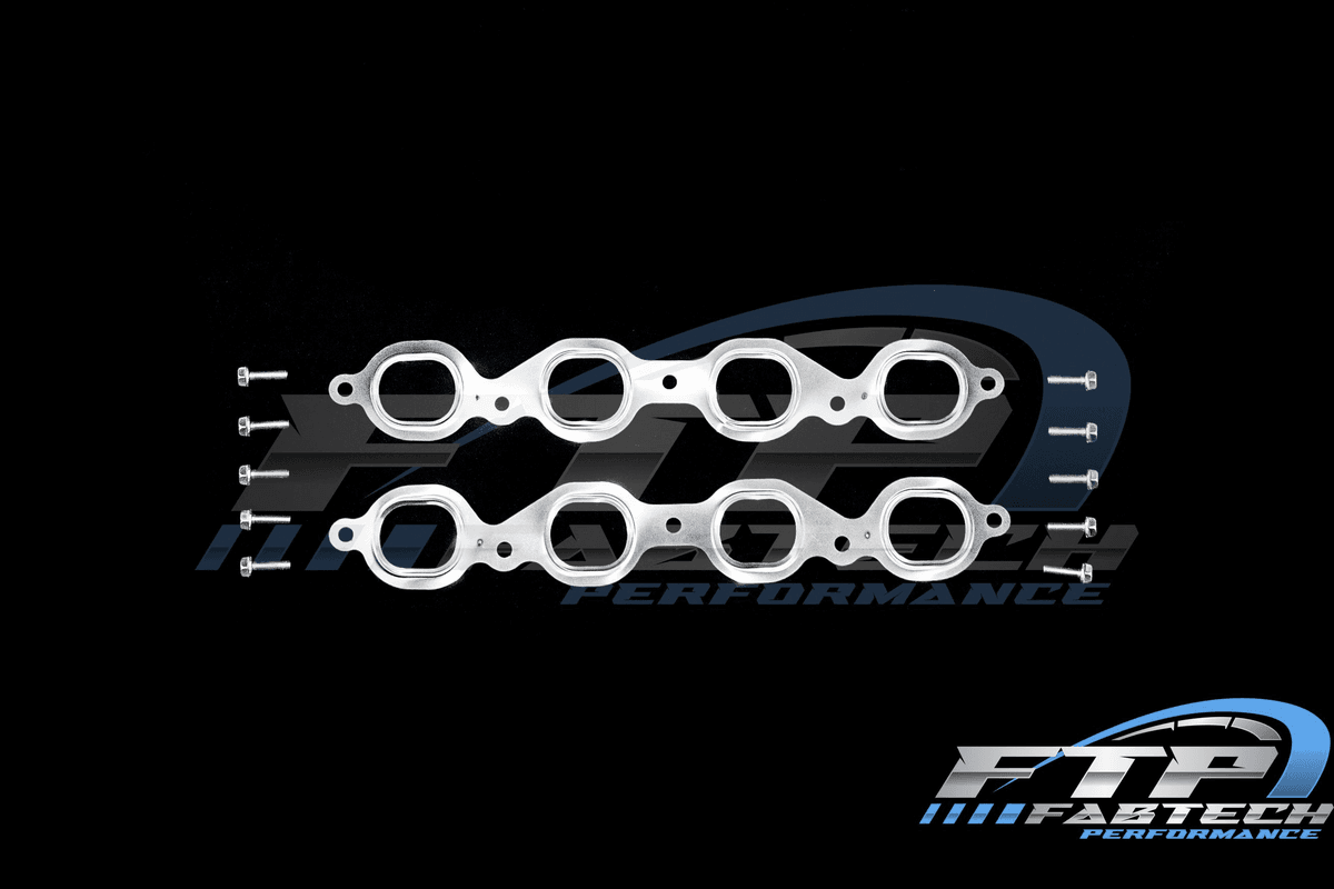 Fabtech C8 Corvette Headers Mirror Polished Chrome - Image 7