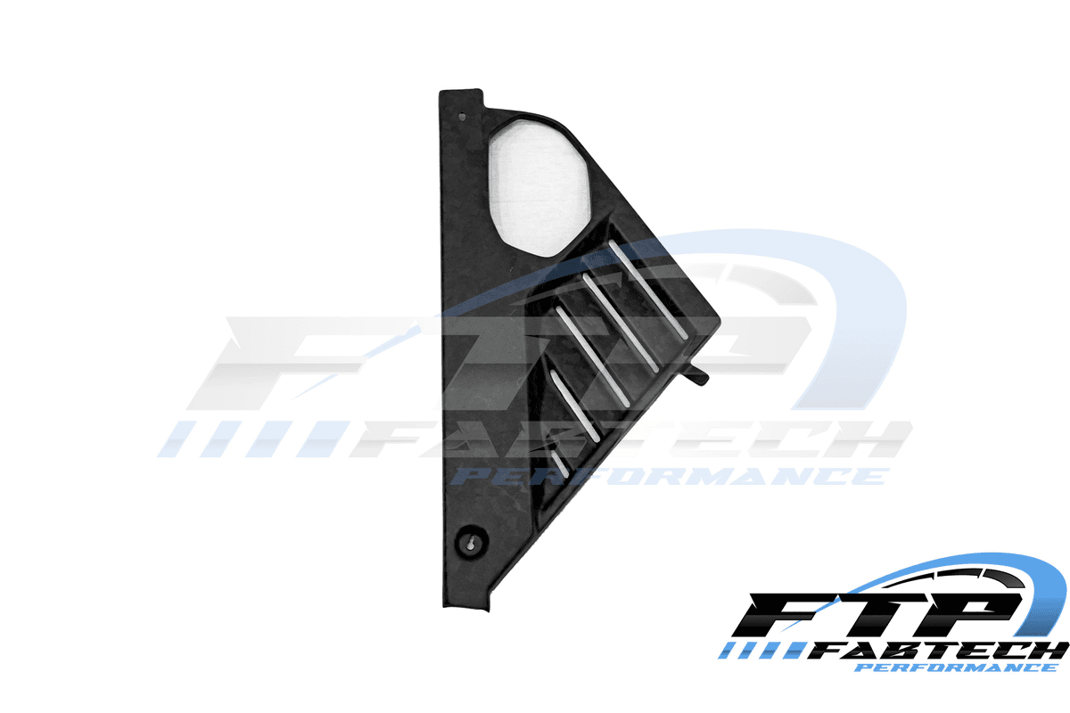 Fabtech C8 Corvette Matte Forged Carbon Mid Covers - Image 5