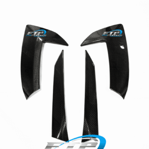 Fabtech C8 Carbon Fiber Door Boomerangs