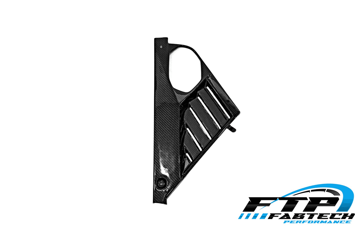 Fabtech C8 Carbon Fiber Mid Covers - Image 4